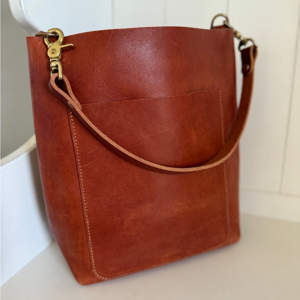 Lamb Leather Goods Full Grain Horween Leather Bucket